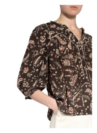 BA&SH Caia Blusenshirt Damen, Grau