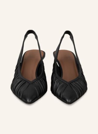 BA&SH Cherry Samtpumps Damen, Schwarz