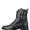 BA&SH Como Schnürboots Damen, Schwarz