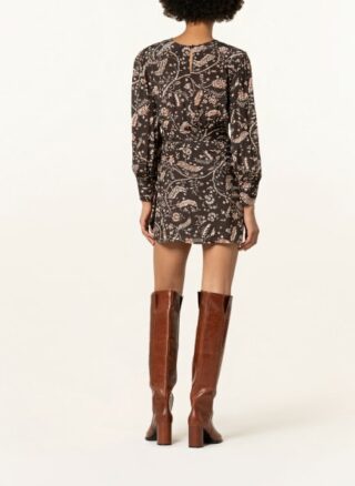 BA&SH Costel Kleid in A-Linie Damen, Grau