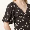 BA&SH Delize Kleid in A-Linie Damen, Grau
