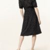 BA&SH Eddy Kleid in A-Linie Damen, Grau