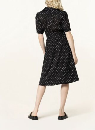 BA&SH Eddy Kleid in A-Linie Damen, Grau