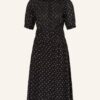 BA&SH Eddy Kleid in A-Linie Damen, Grau