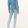 BA&SH Edson Jeansjacke Damen, Blau