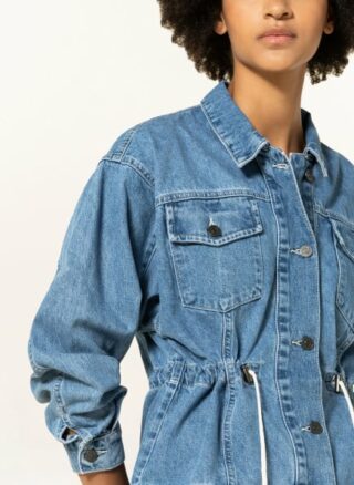 BA&SH Edson Jeansjacke Damen, Blau