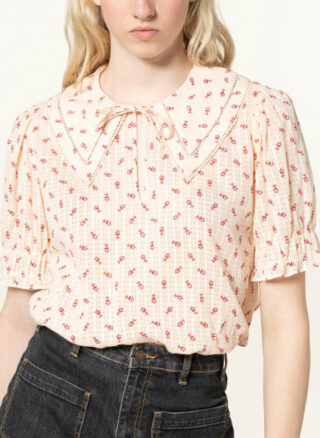 BA&SH Eitan Blusenshirt Damen, Weiß