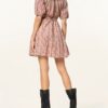 BA&SH Iris Kleid in A-Linie Damen, Beige