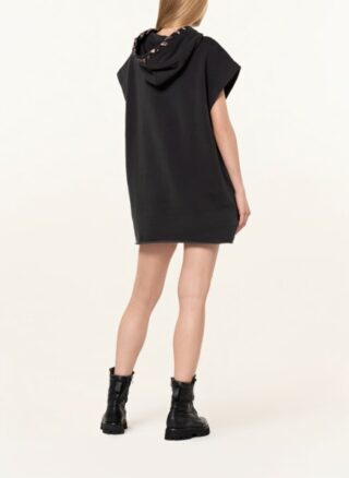 BA&SH Jill Kleid in A-Linie Damen, Grau