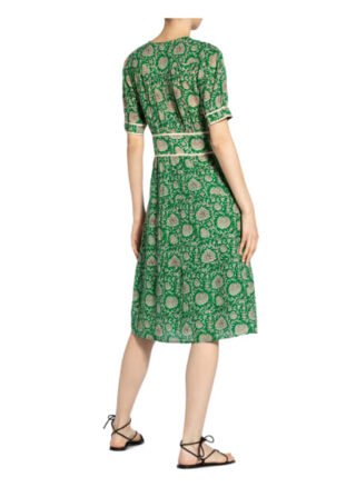 BA&SH Plume Hemdblusenkleid Damen, Grün