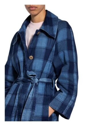 BAUM UND PFERDGARTEN Dezie Trenchcoat Damen, Blau