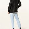 BE EDGY Bealora Lederjacke Damen, Schwarz