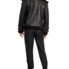 BE EDGY Bemio Lederjacke Herren, Schwarz