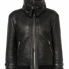 BE EDGY Bemio Lederjacke Herren, Schwarz