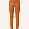 BE EDGY Besasi Lederleggings Damen, Braun