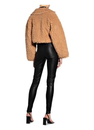 BE EDGY Besasi Lederleggings Damen, Schwarz