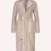 BENEDETTA NOVI Echtfell-Mantel Damen, Beige
