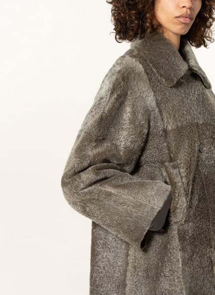 BENEDETTA NOVI Lammfelljacke Damen, Grün BENEDETTA NOVI Lammfelljacke Damen, Grün