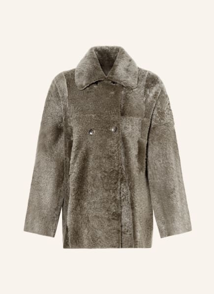 BENEDETTA NOVI Lammfelljacke Damen, Grün BENEDETTA NOVI Lammfelljacke Damen, Grün
