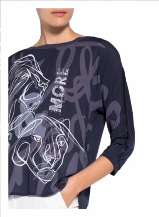 BETTY&CO Longsleeve Damen, Blau