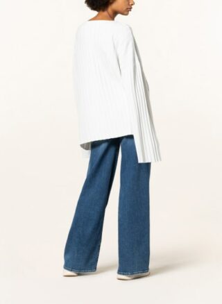 BLACK PALMS THE LABEL Carly Strickjacke Damen, Weiß