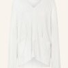 BLACK PALMS THE LABEL Carly Strickjacke Damen, Weiß