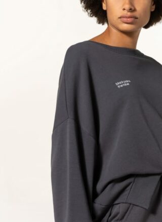 BLACK PALMS THE LABEL Jojo Oversized-Shirt Damen, Grau