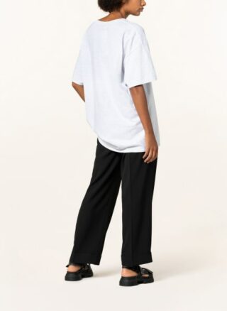 BLACK PALMS THE LABEL Oversized-Shirt Damen, Grau