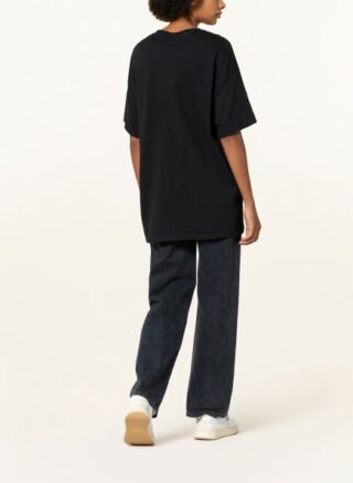 BLACK PALMS THE LABEL Oversized-Shirt Damen, Schwarz