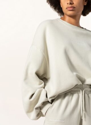 BLACK PALMS THE LABEL Oversized-Shirt Damen, Weiß