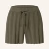 BLACK PALMS THE LABEL Shorts Damen, Grün