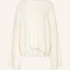 BLACK PALMS THE LABEL Stacy Pullover Damen, Weiß