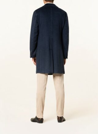 BOGLIOLI Cashmere-Mantel Herren, Blau