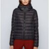 BOSS C Paflaffy1 Daunenjacke Damen, Schwarz