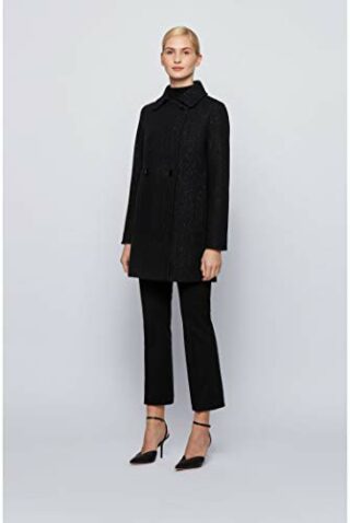 BOSS C_comila Trenchcoat Damen, Schwarz