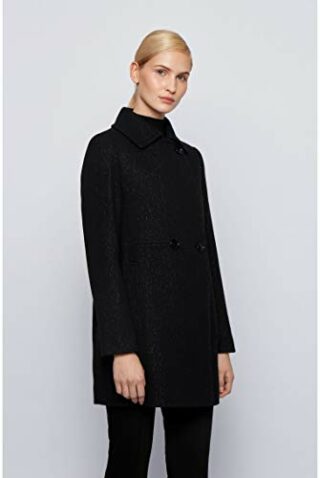 BOSS C_comila Trenchcoat Damen, Schwarz