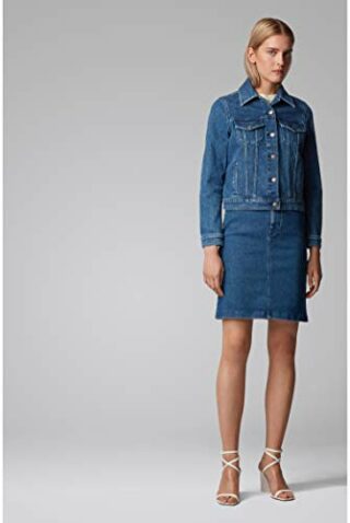 BOSS Compton Jeansjacke Damen, Blau