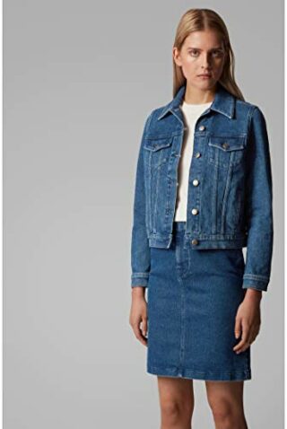 BOSS Compton Jeansjacke Damen, Blau