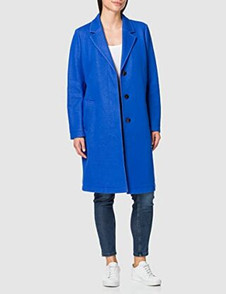 BOSS Ocomfy Wollmantel Damen, Blau