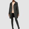 BOSS Okirana4 Wollmantel Damen, Schwarz