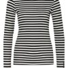 BRAX Felina Longsleeve Damen, Schwarz