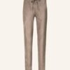 BRAX Morris Lederhose Damen, Beige
