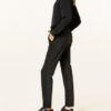 BRAX Morris Lederhose Damen, Schwarz