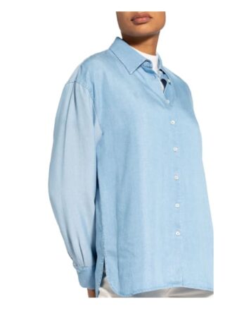 BRAX Vivian Hemdbluse Damen, Blau