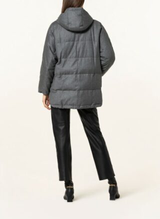 BRUNELLO CUCINELLI Daunenmantel Damen, Grau