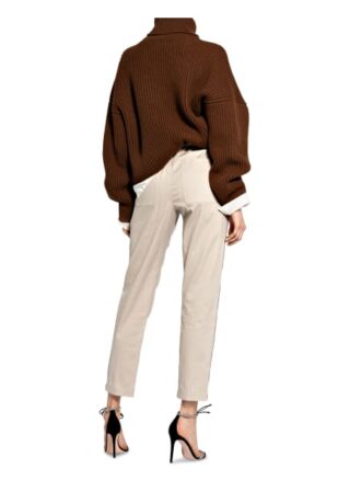 BRUNELLO CUCINELLI Karottenhose Damen, Beige