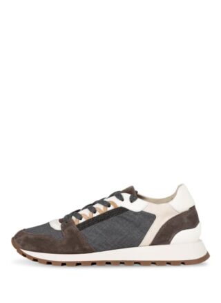 BRUNELLO CUCINELLI Plateau-Sneaker Damen, Grün