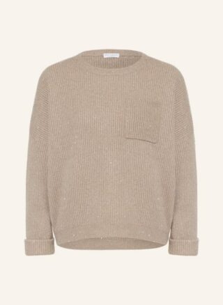 BRUNELLO CUCINELLI Pullover Damen, Braun