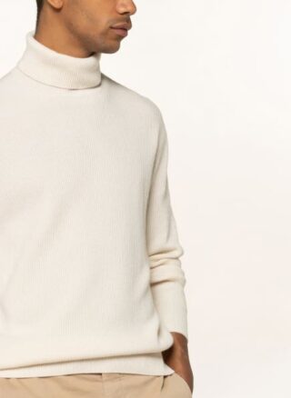 BRUNELLO CUCINELLI Rollkragenpullover Herren, Weiß
