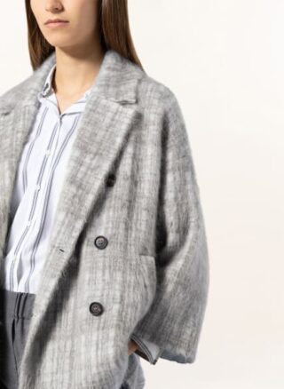 BRUNELLO CUCINELLI Strickjacke Damen, Grau